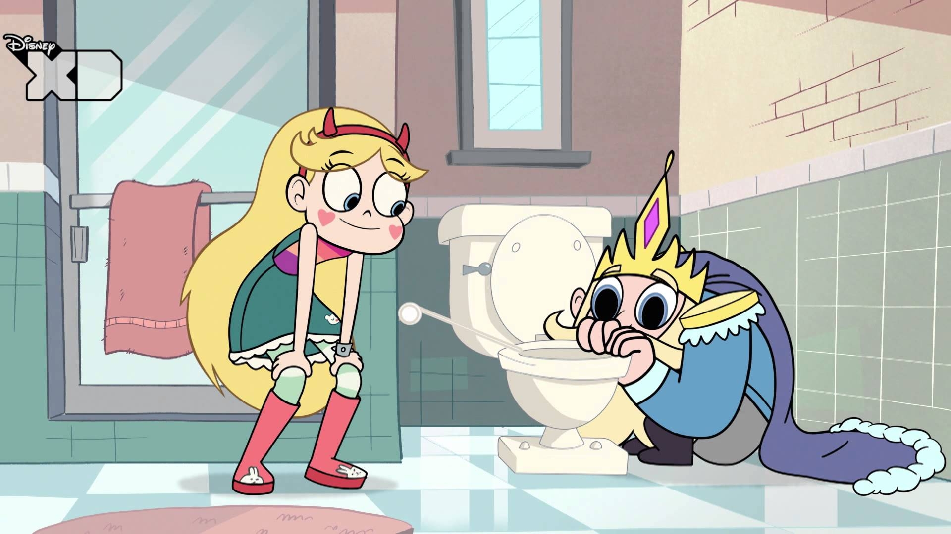 1920x1080 The Toilet. Star vs. The Forces Of Evil. Official Disney XD UK, Desktop