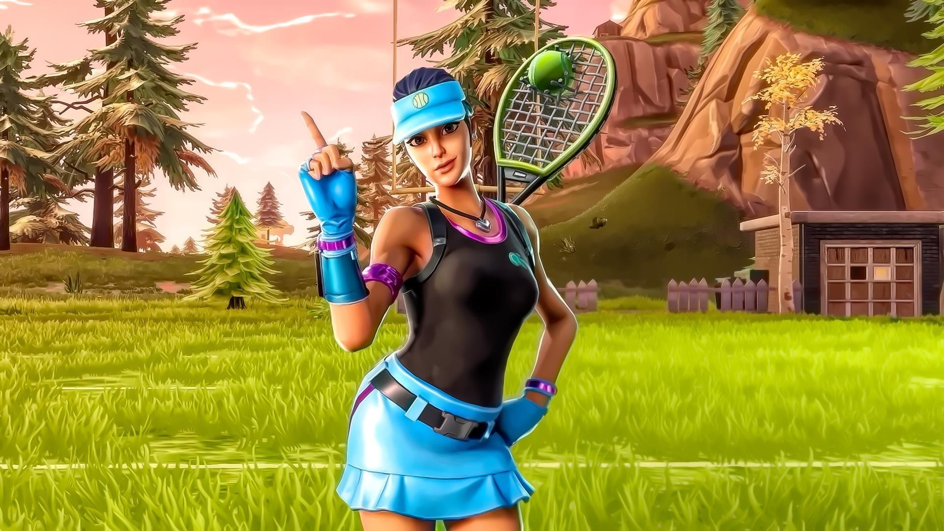 1920x1080 Fortnite Leaks: Upcoming Volley Girl Skin Unearthed • L2pbomb, Desktop