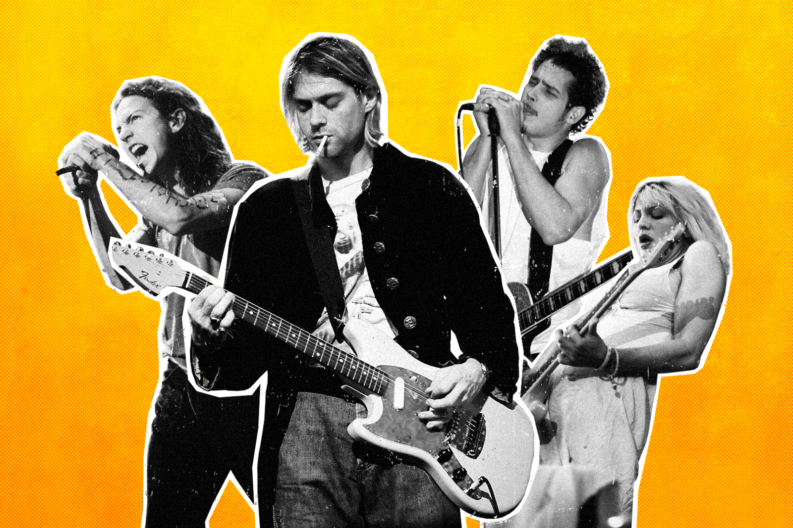 1600x1070 Nirvana, Pearl Jam, Soundgarden: 50 Best Grunge Albums, Desktop