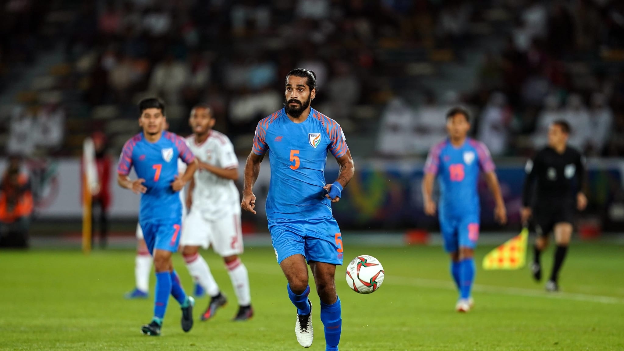 2050x1160 FIFA World Cup 2022™'s Jhingan delivering inspiration on and off the field, Desktop