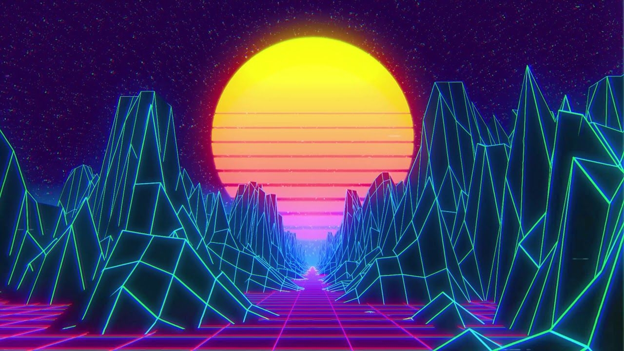 1280x720 Synthwave (Loop) 4K, Desktop