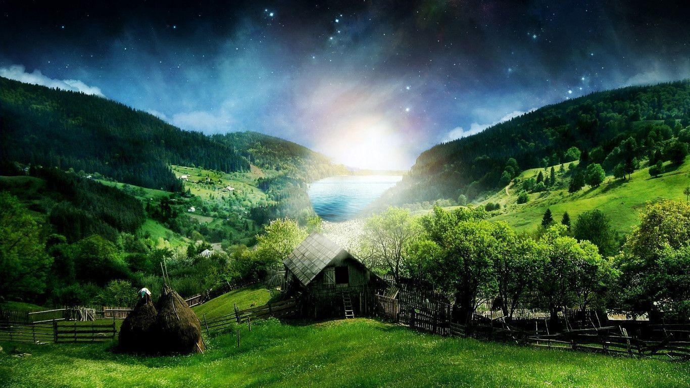 1370x770 3D Nature Wallpaper 1366X768 Background 1 HD Wallpapercom, Desktop