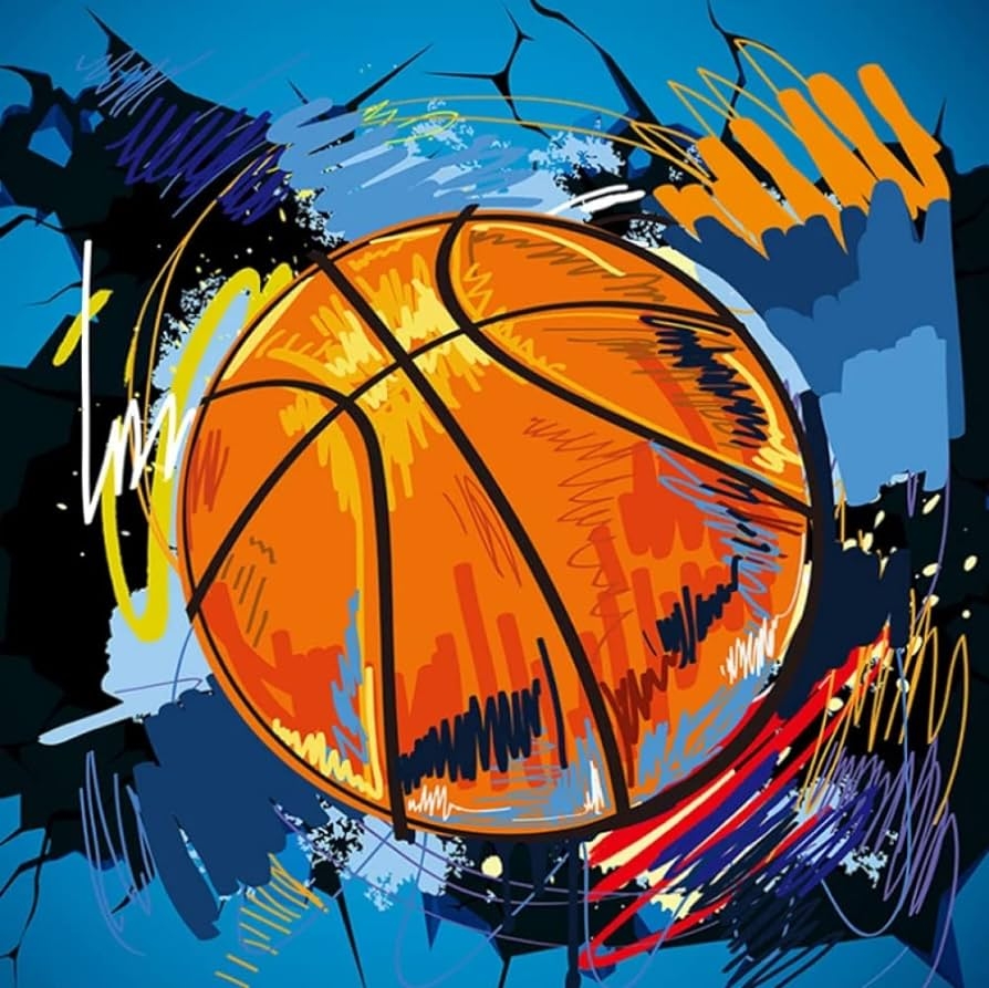 900x900 Photo Wallpaper 3D Basketball Broken Wall Mural Graffiti Non Woven Wallpaper Children Bedroom Living Room Bedroom Wall Decor 450Cm(W)*315Cm(H), Amazon.co.uk: DIY & Tools, Desktop