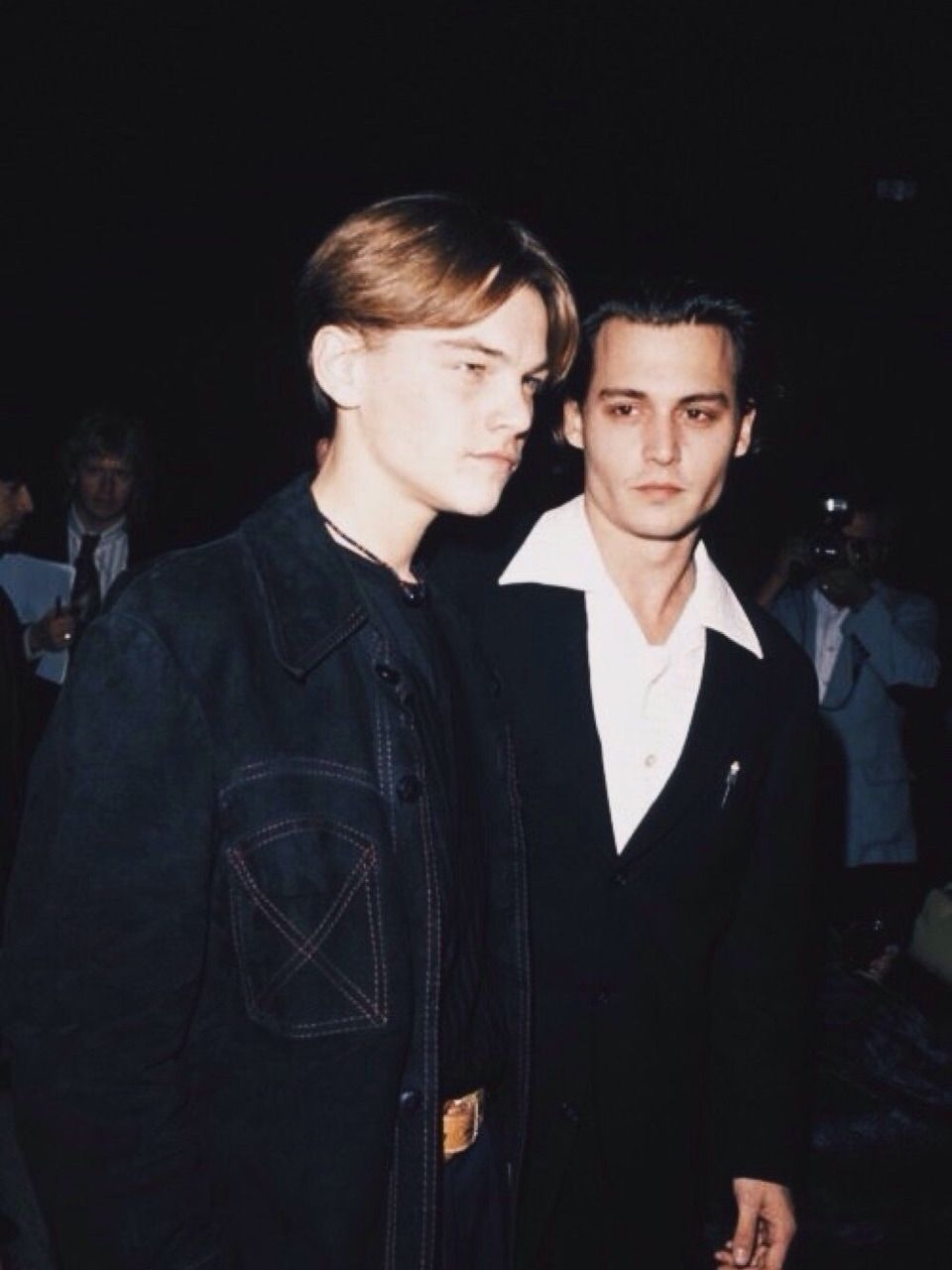 960x1280 young depp, young dicaprio, beautiful and icon, Phone