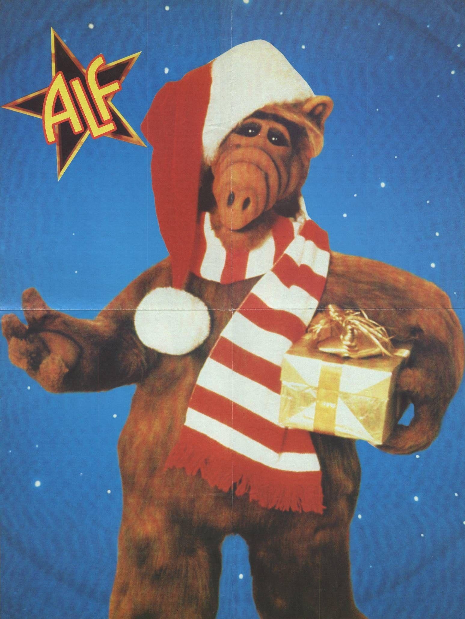 1550x2060 Merry Christmas!. Alf. Christmas, Poster and TV shows, Phone