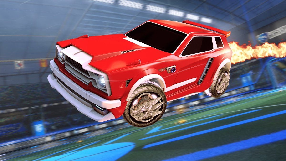 1200x680 Rocket League's a fierce combo in the Item Shop! Get the Titanium White Fennec and Titanium White Draco Wheels before they're gone!, Desktop