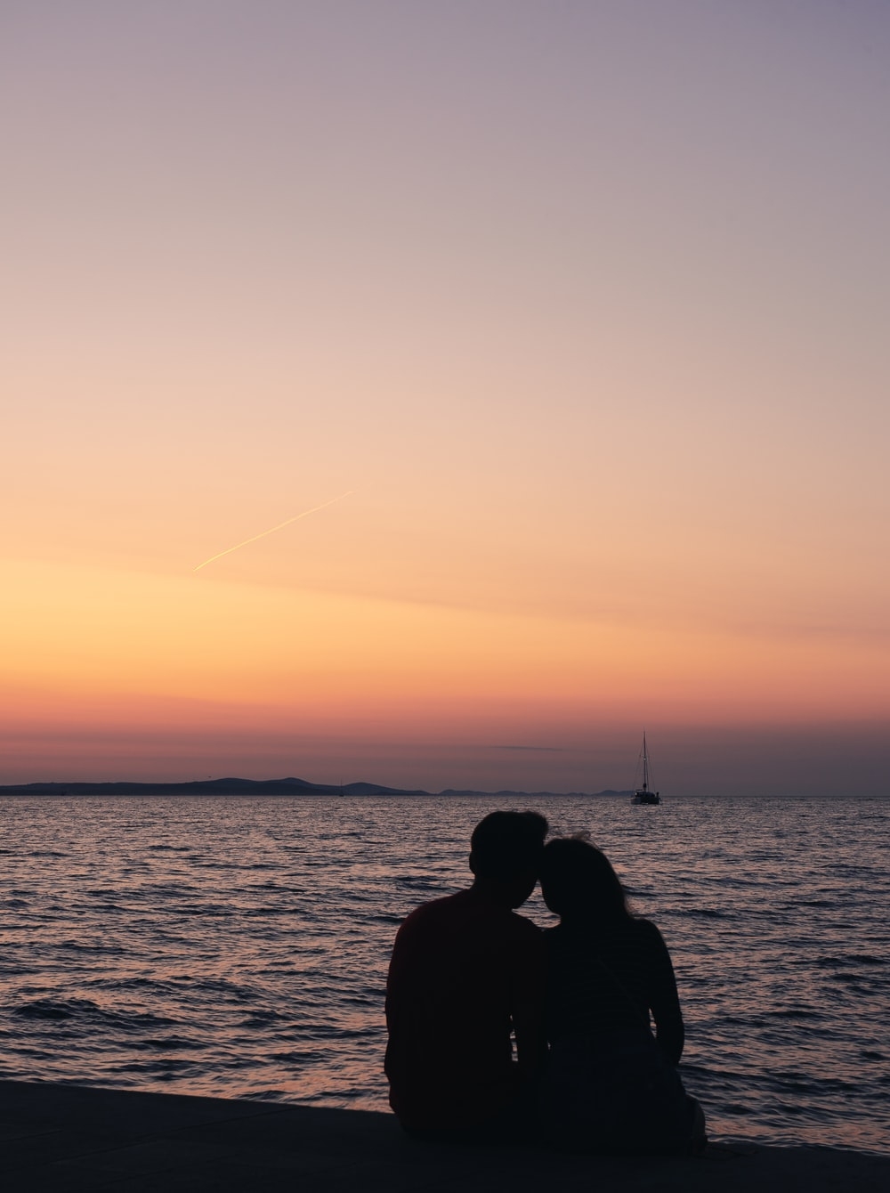 1000x1340 Couple Silhouette Picture. Download Free Image, Phone