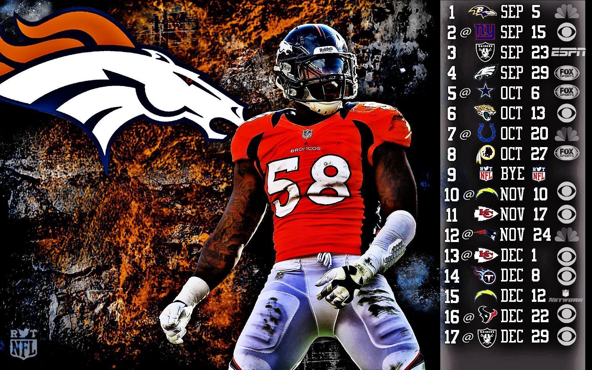 1920x1200 Denver Broncos 2015 Wallpaper, Desktop