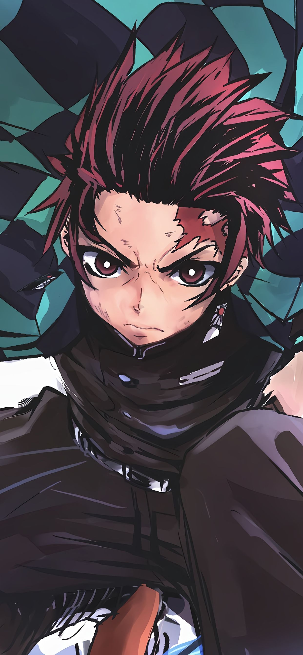 1250x2690 Anime Wallpaper Tanjiro, Phone