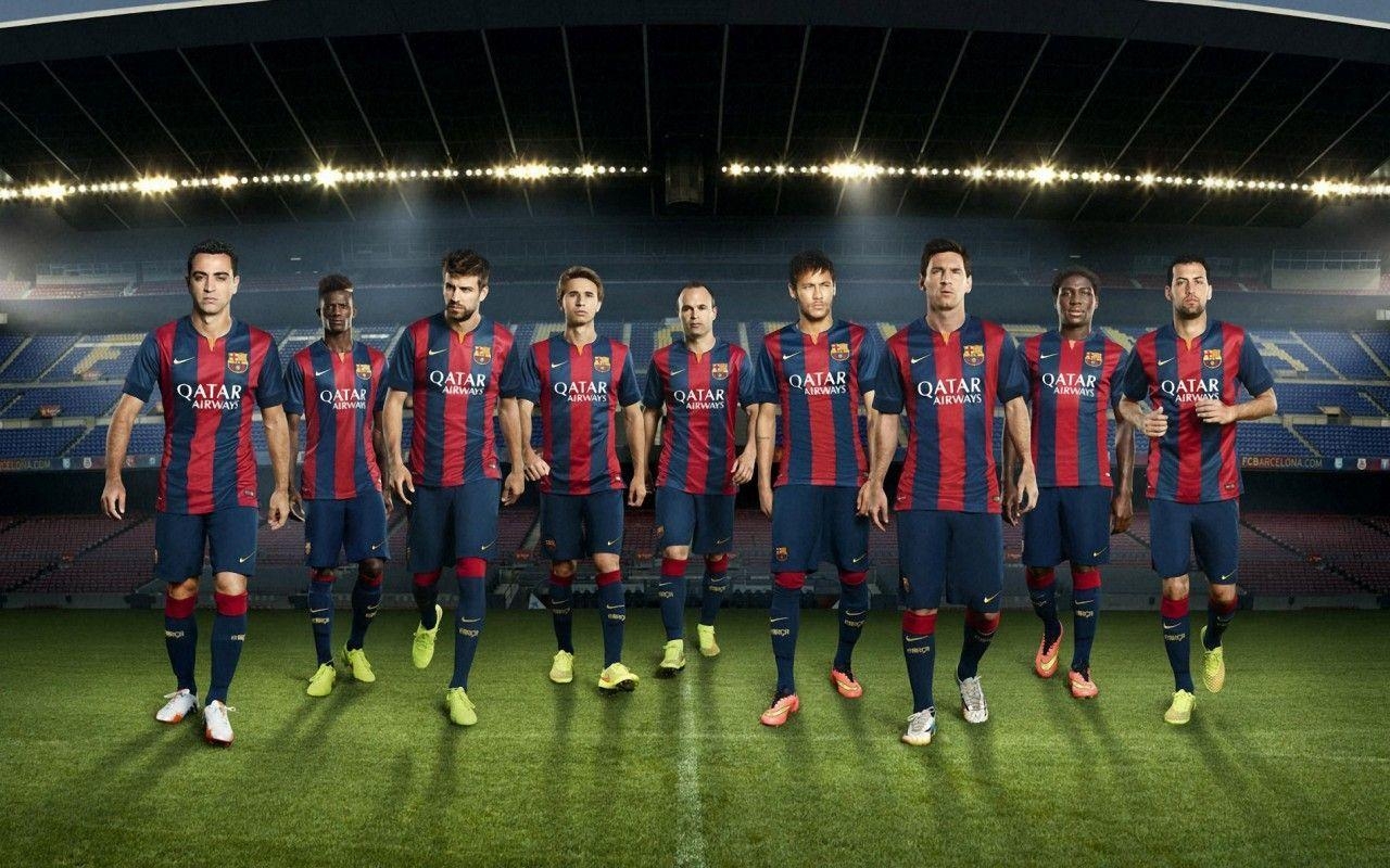 1280x800 FC Barcelona 2014 2015 New Nike Home Kit Wallpaper Wide Or HD, Desktop