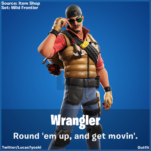 520x520 Wrangler Fortnite wallpaper, Phone