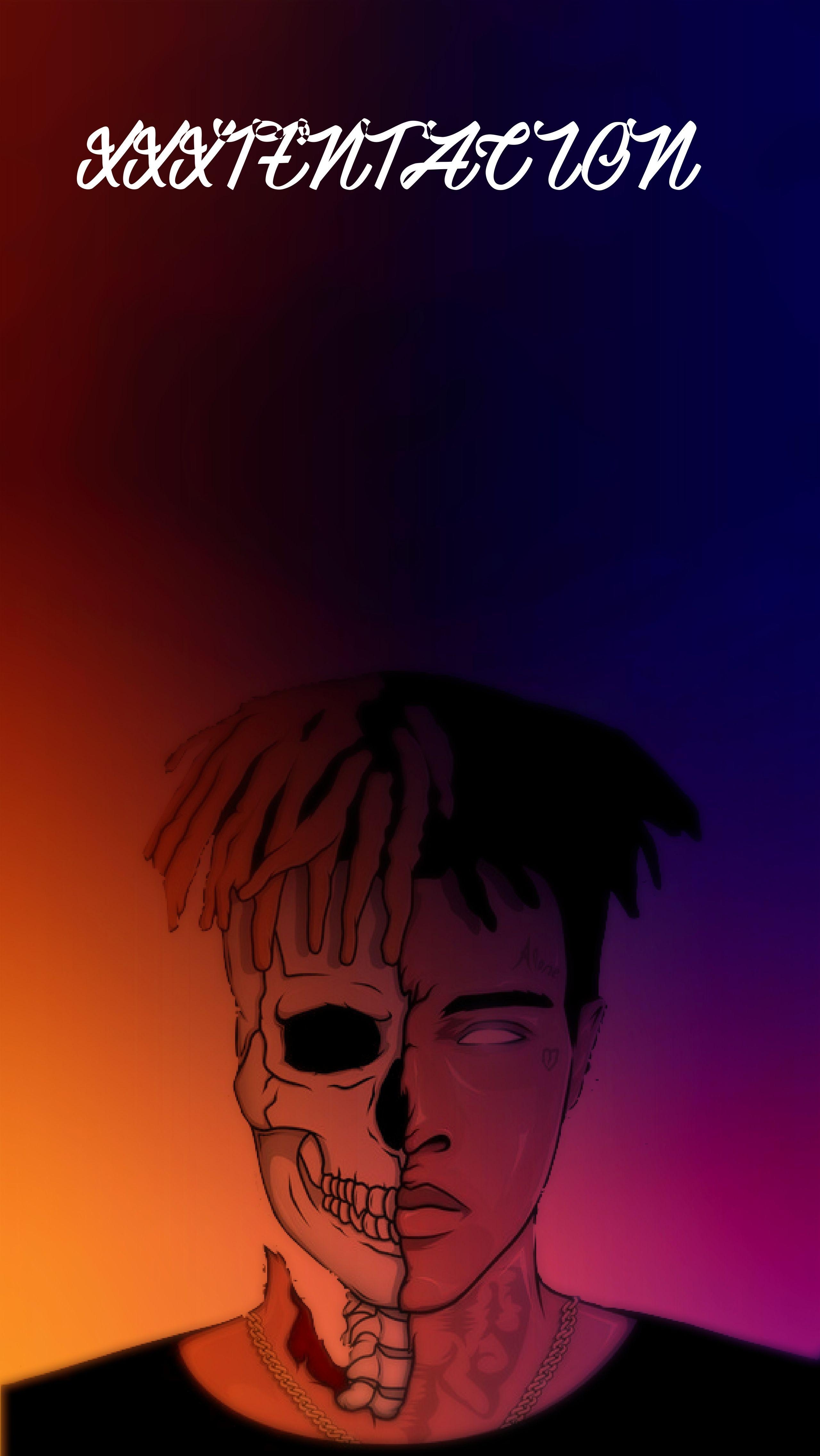 2560x4550 XXXTentacion wallpaper. Song lyrics. Wallpaper and Man, Phone