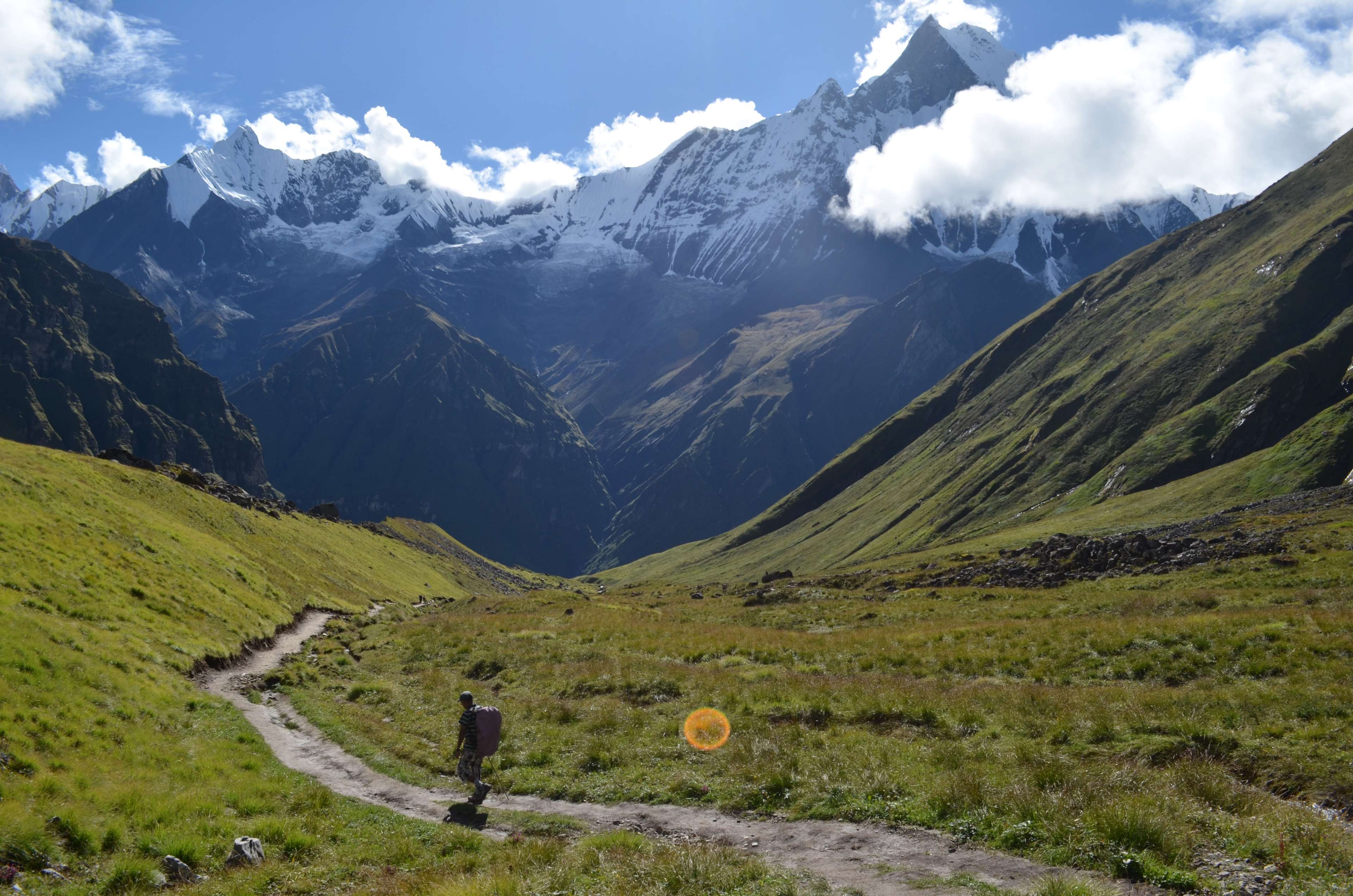 3840x2550 forest, himalaya, mountain, nature, nepal, snow, travel, trekking 4k, Desktop