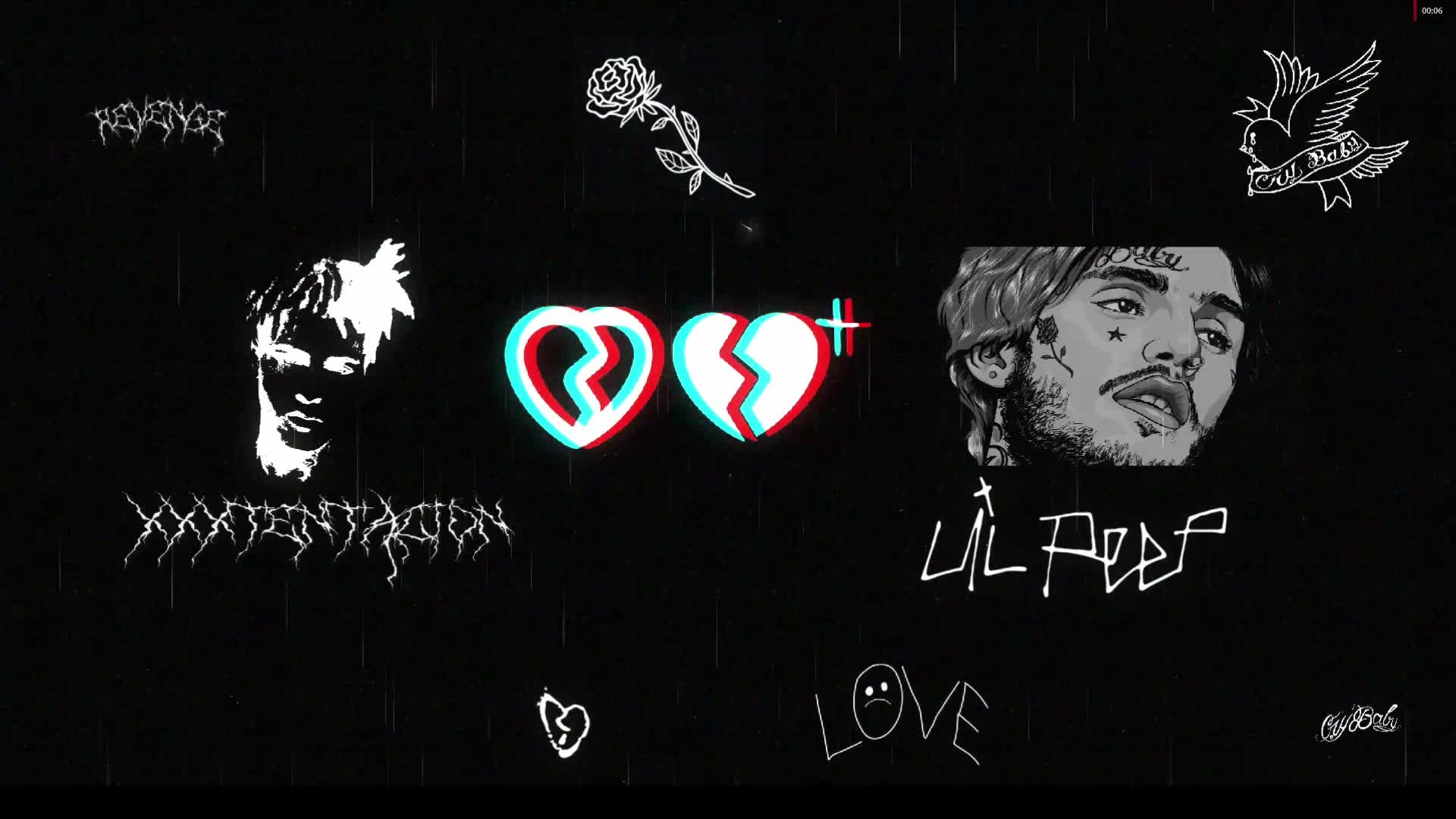 1920x1080 Xxxtentacion X Lil Peep GIF, Desktop