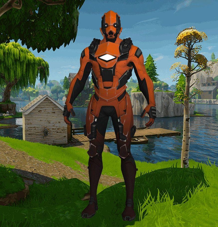 880x920 Fortnite Battle Royale Vertex (XNALara model), Phone