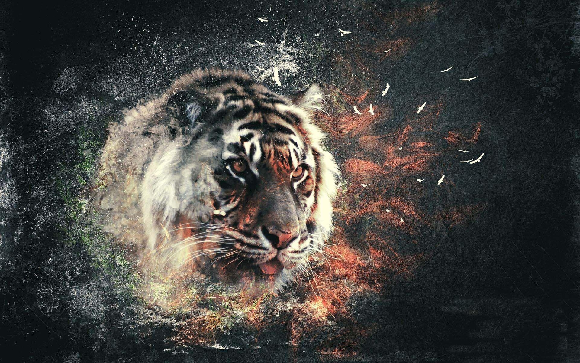 1920x1200 Tiger Wallpaper 3D HD Resolution. Animals Wallpaper, Desktop