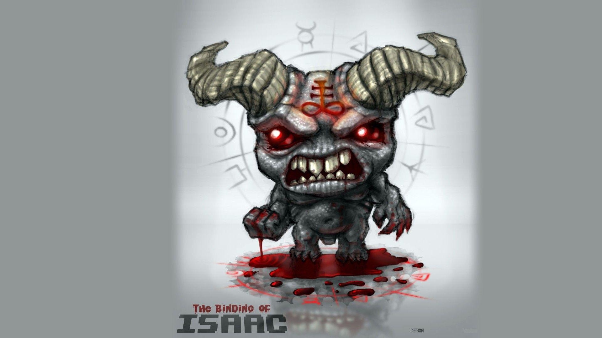 1920x1080 Binding Of Isaac, Horns, Video Games Wallpaper HD / Desktop, Desktop