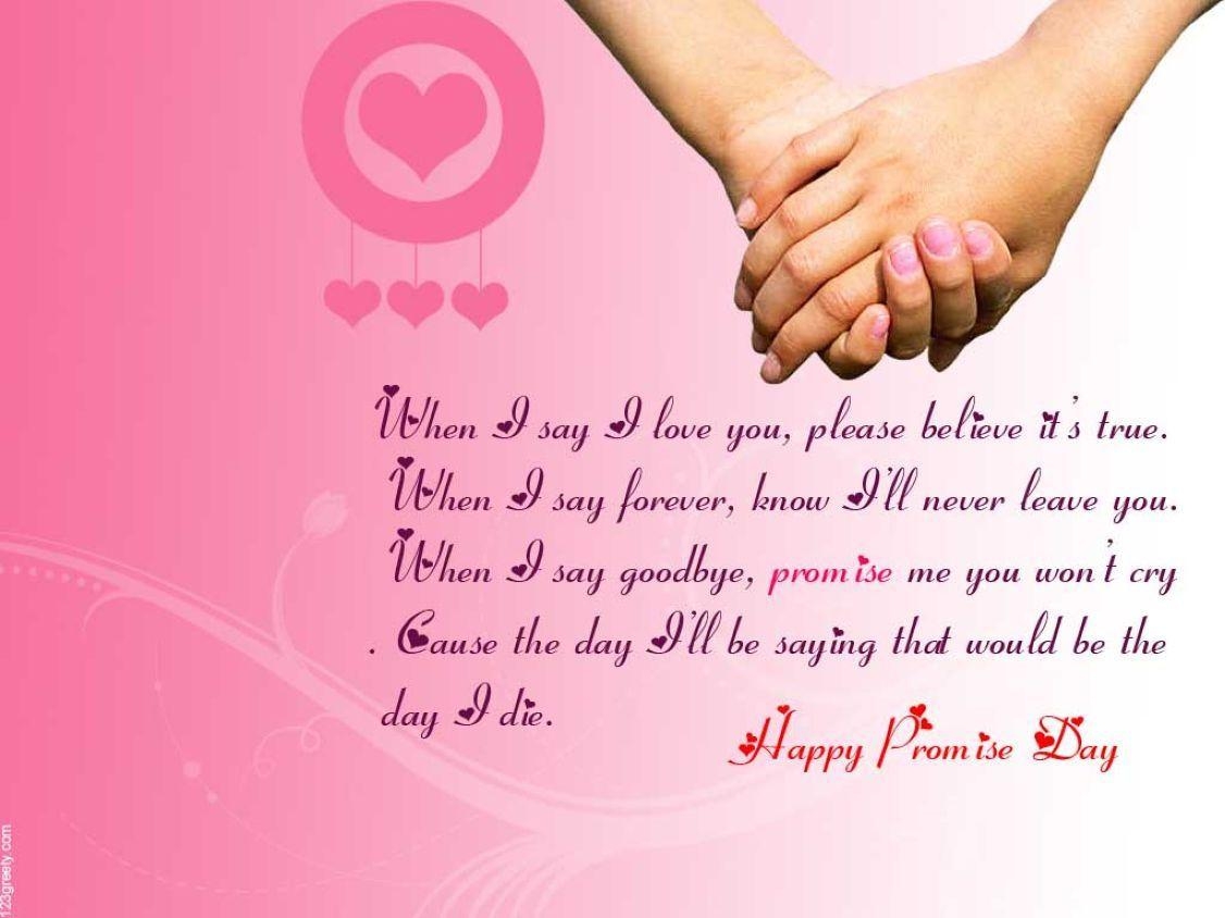 1130x850 Promise Day Quotes Picture Happy Valentine Day Wallpaper: Desktop, Desktop