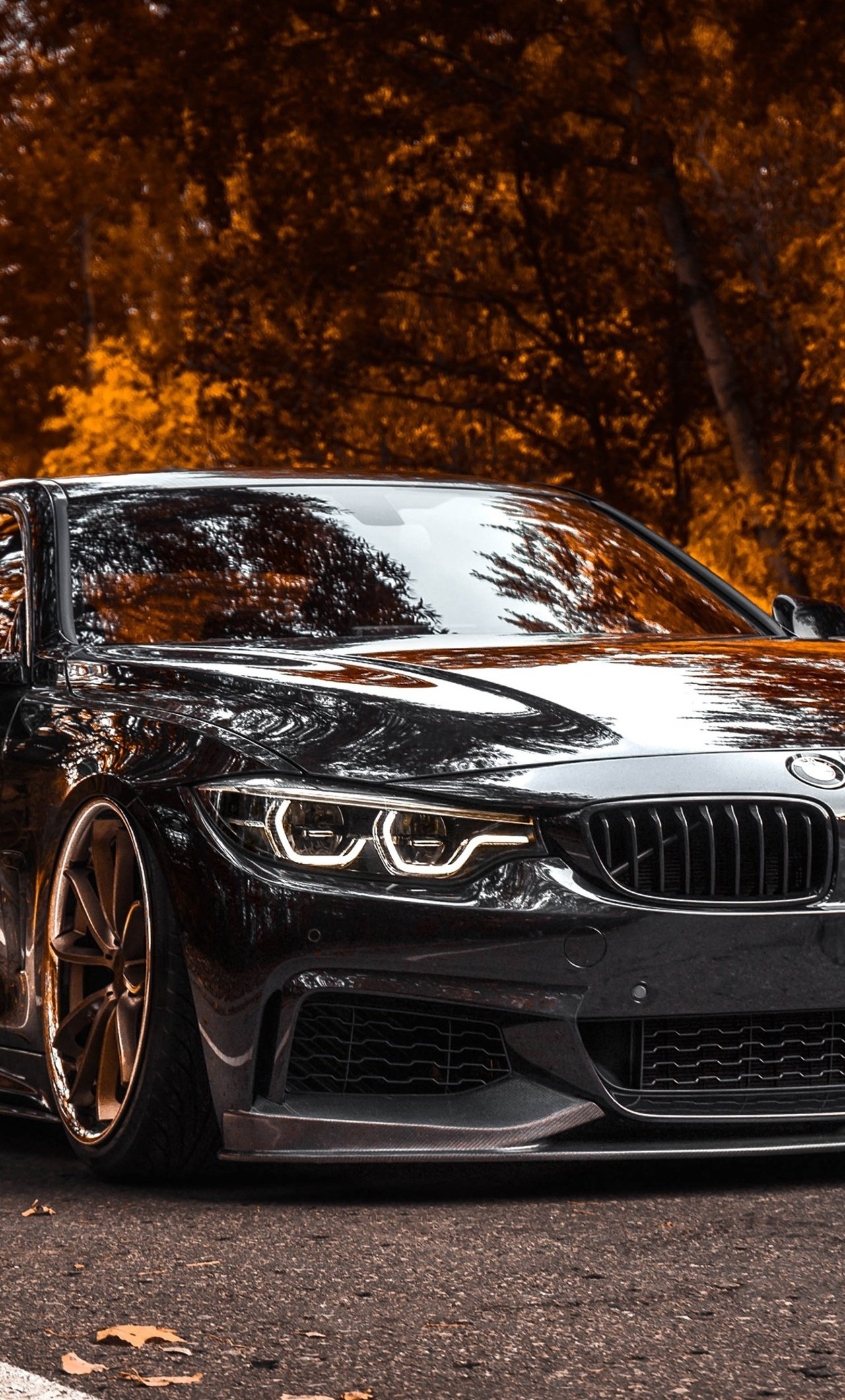 1280x2120 BMW Tuning 4 Series Black Metallic 4k iPhone , HD 4k Wallpaper , Image, Background, Photos and Picture, Phone