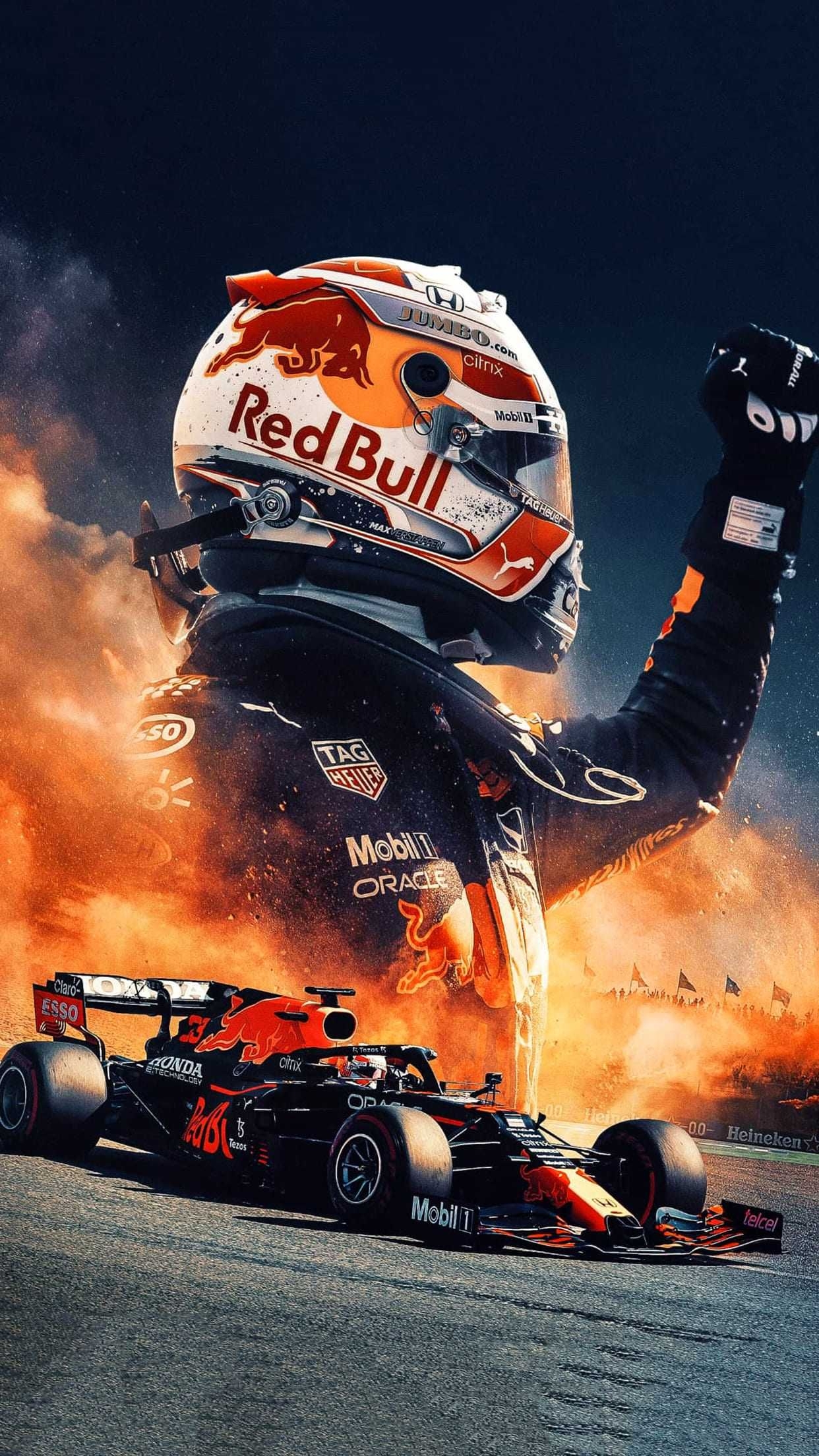 1250x2210 Max Verstappen Wallpaper Discover more F Formula Formula One, Max Verstappen, Verstappen wallpaper.. Red bull racing, Wallpaper, Achtergronden, Phone