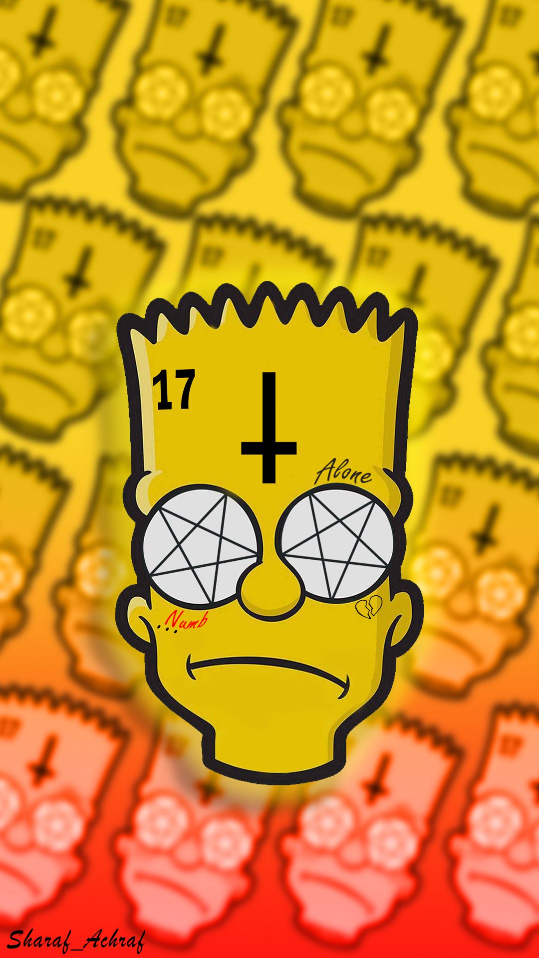 1080x1920 Bart 4K. Simpson wallpaper iphone, Simpsons tattoo, Bart simpson, Phone