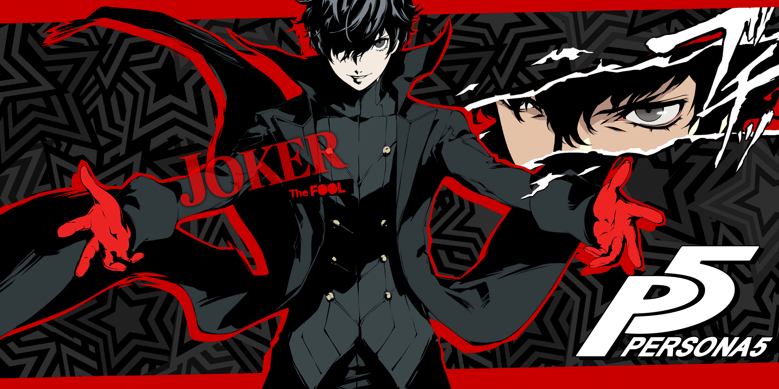 2560x1280 I made some Persona 5 Wallpaper, Dual Screen