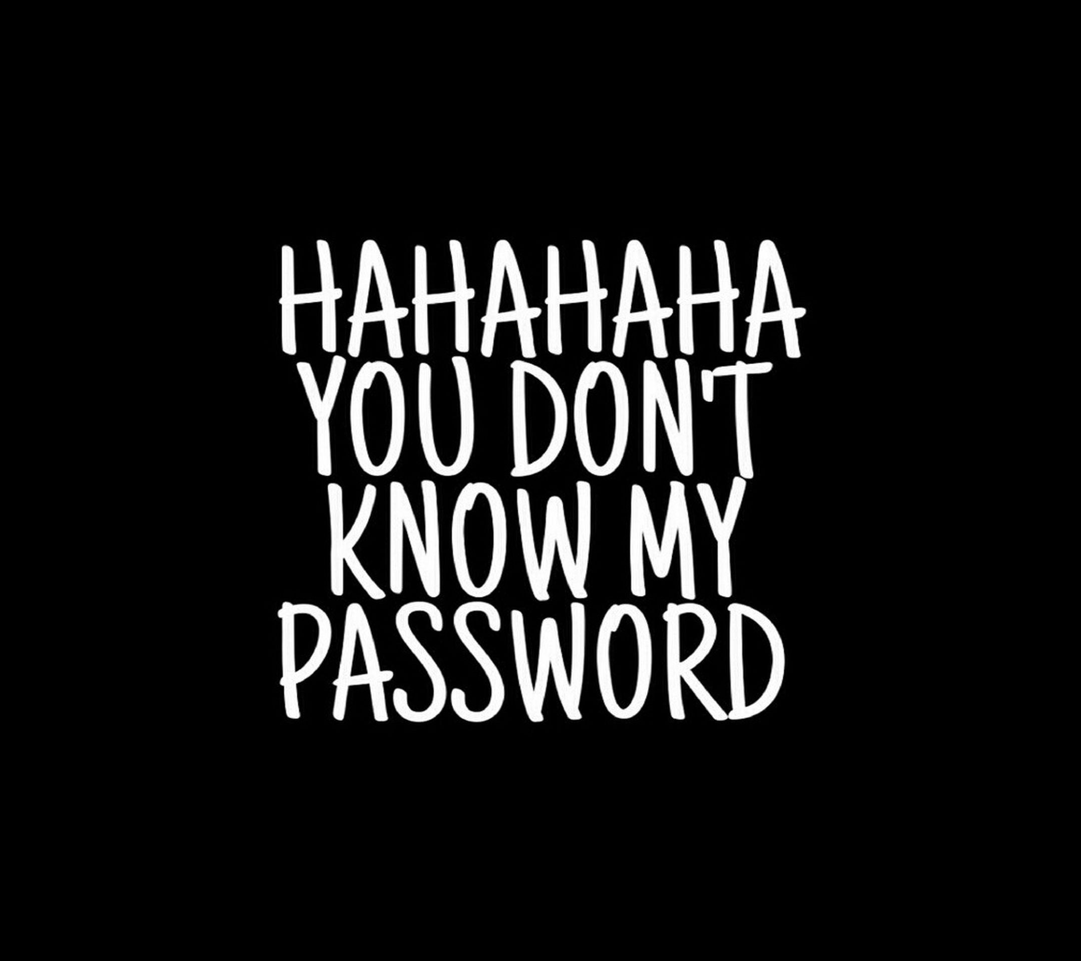 2160x1920 Don't Know My Password to see more funny Don't touch my, Desktop