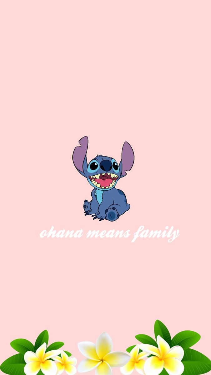 680x1200 Cute Stitch Ohana Wallpaper, Phone