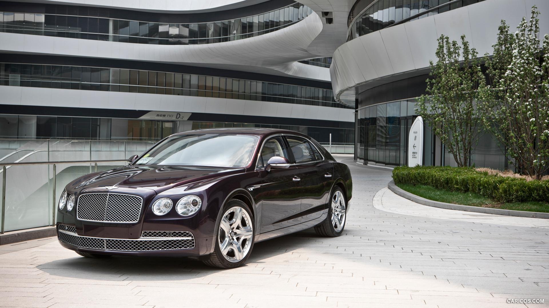 1920x1080 Bentley Flying Spur Damson. HD Wallpaper, Desktop