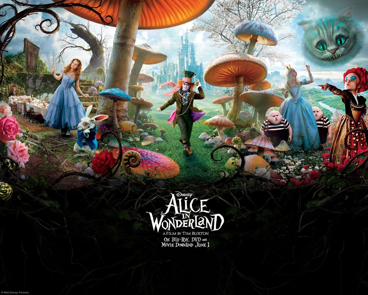 1280x1030 Alice in Wonderland Wallpaper for Nexus 6, Desktop