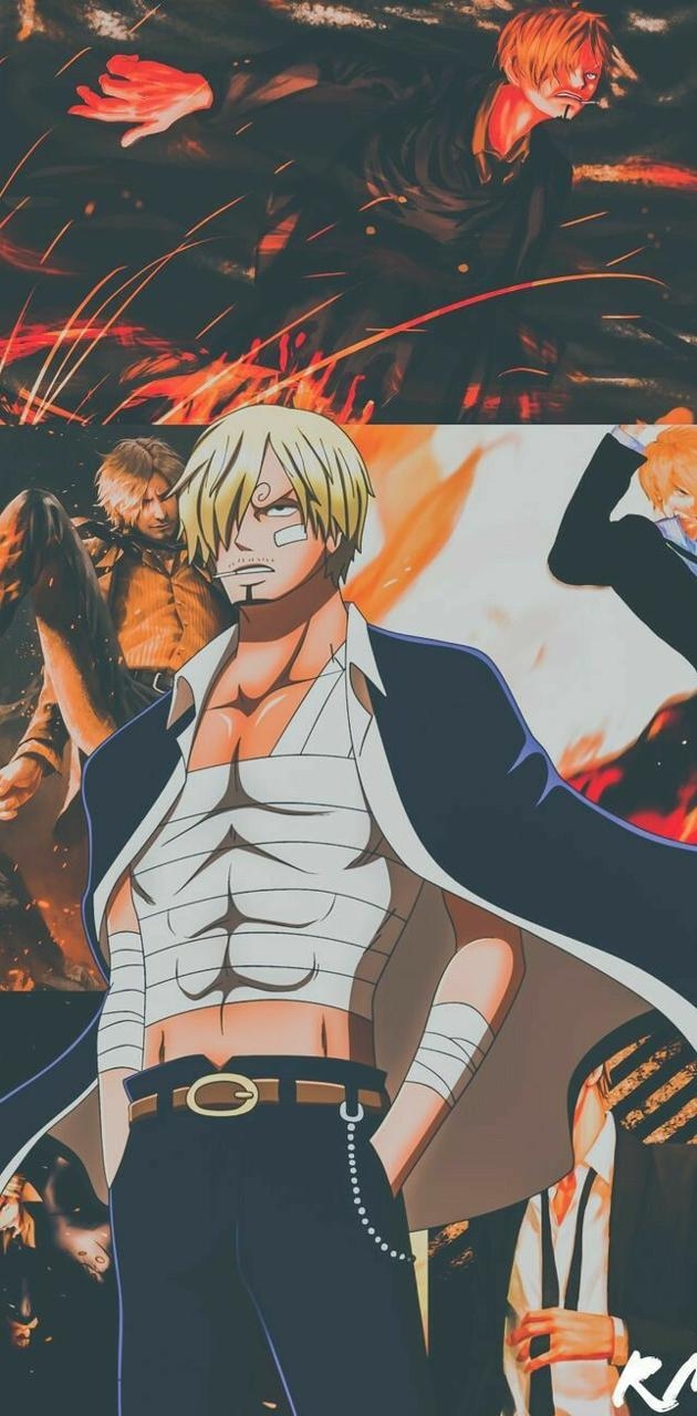 630x1280 Sanji Wallpaper, Phone