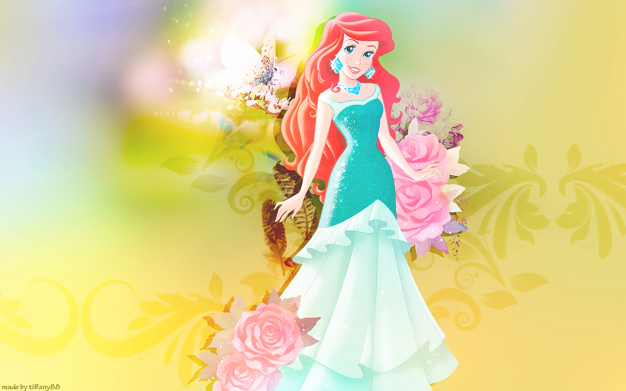 1280x800 Wallpaper Princess Ariel, Desktop