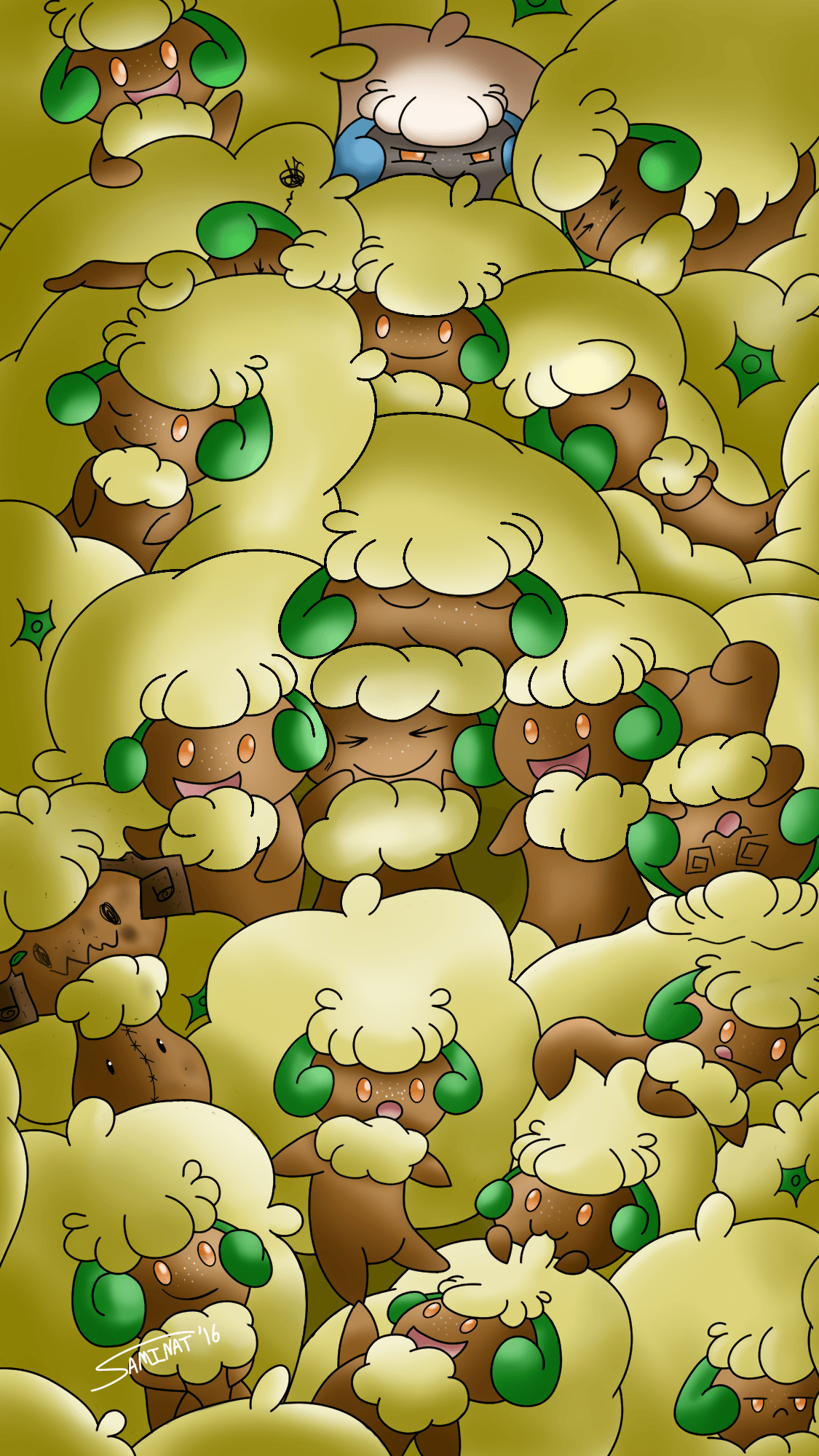 1130x2010 A Whimsy of Whimsicott by Saminat on Newgrounds, Phone