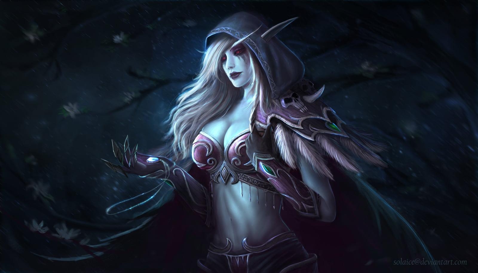 1600x920 Mobile Legend Vexana, Sylvanas Windrunner, video games, Warcraft, Desktop