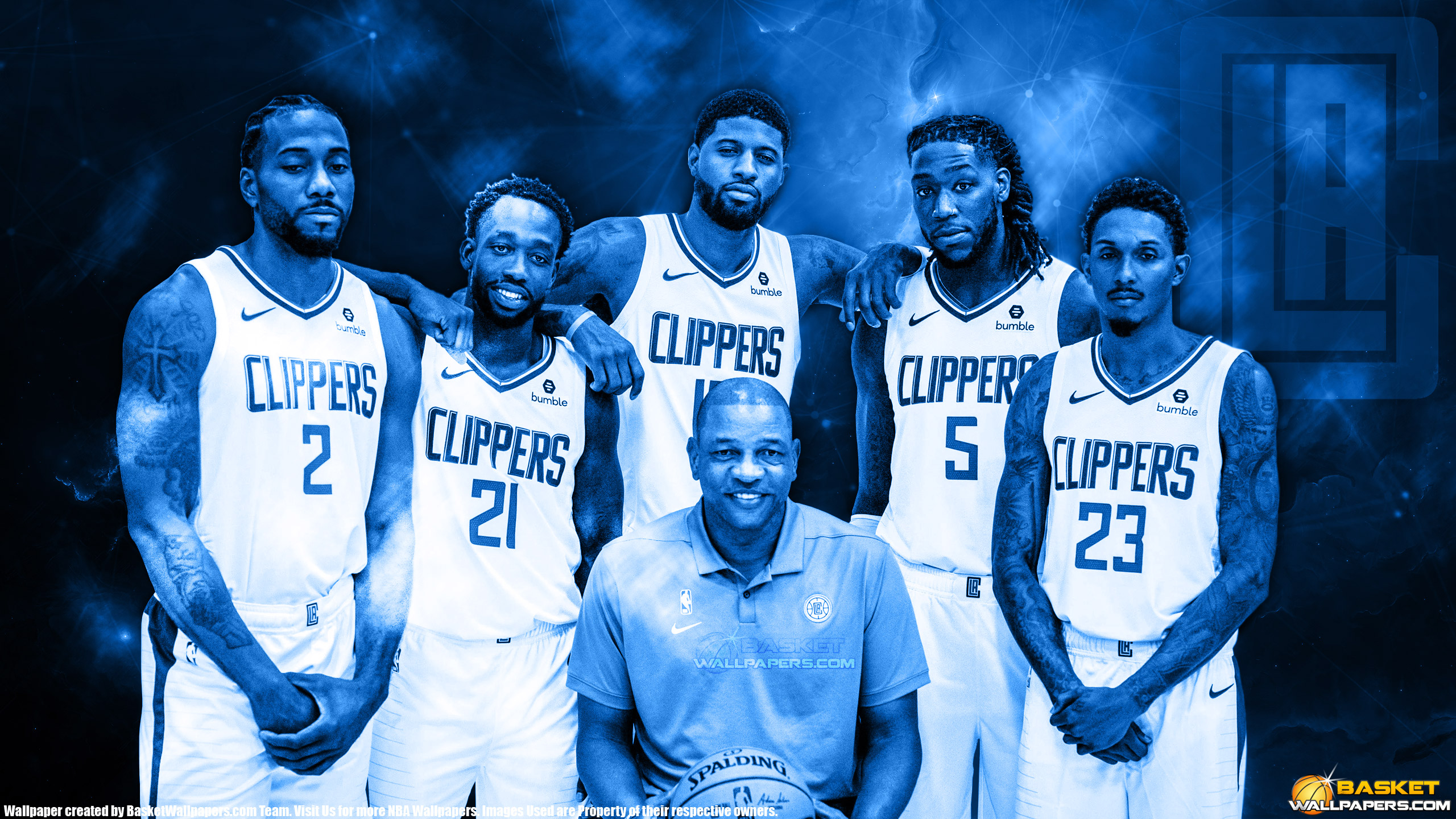 2560x1440 LA Clippers 2019 2560×1440 Wallpaper, Desktop