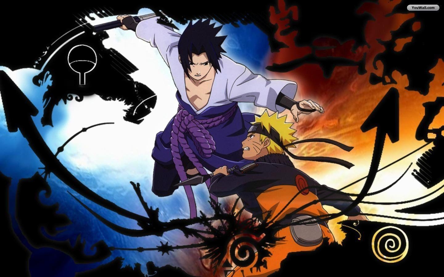 1440x900 Sasuke vs Naruto, Desktop