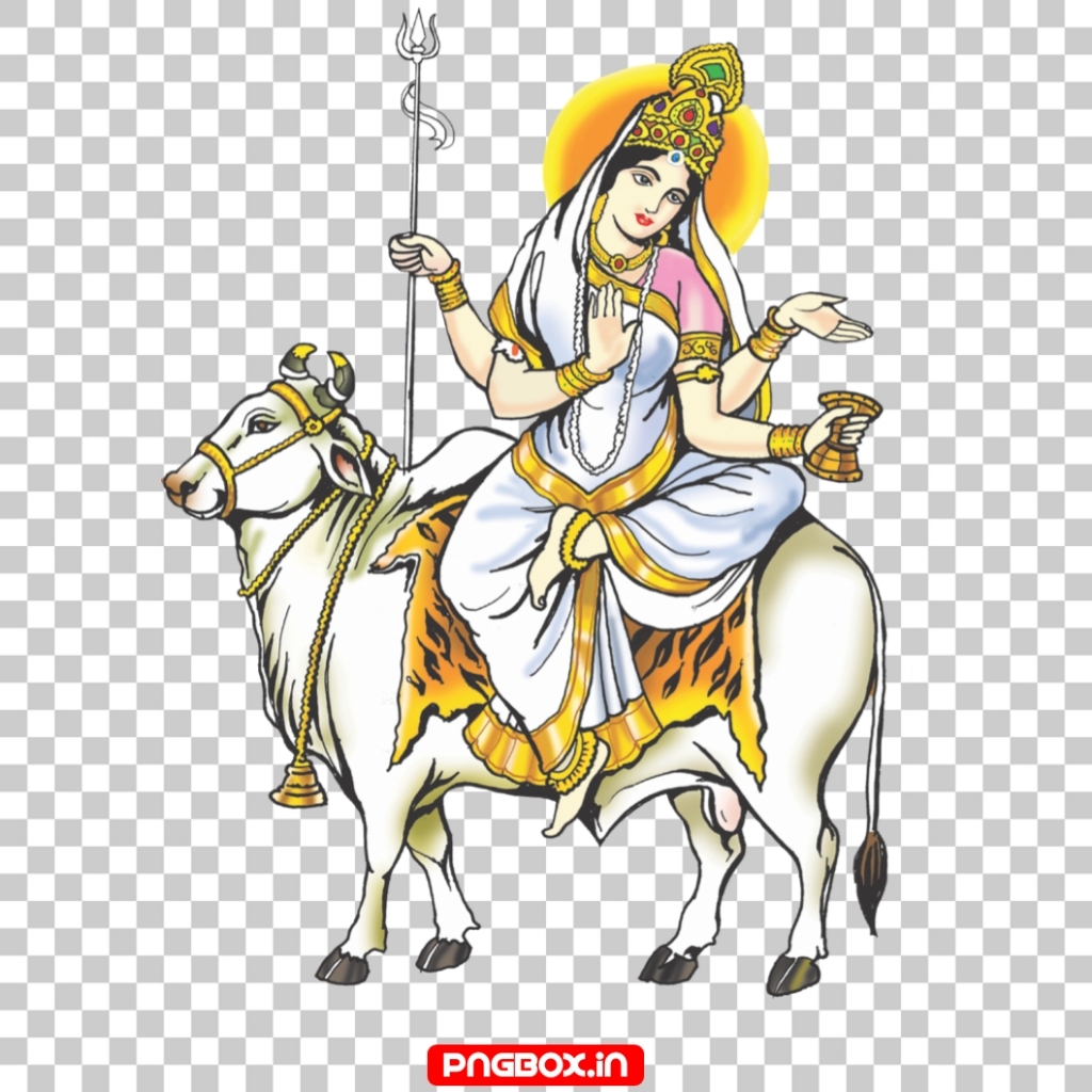 1030x1030 Maa Mahagauri PNG Download, Phone