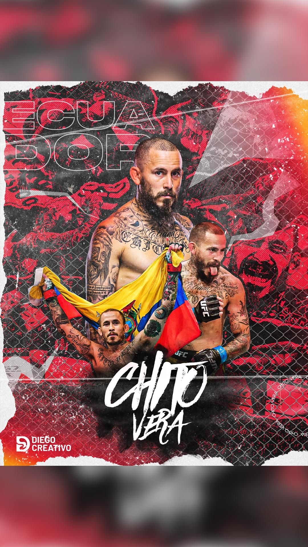 1080x1920 POSTER UFC Chito Vera. Speed, Phone