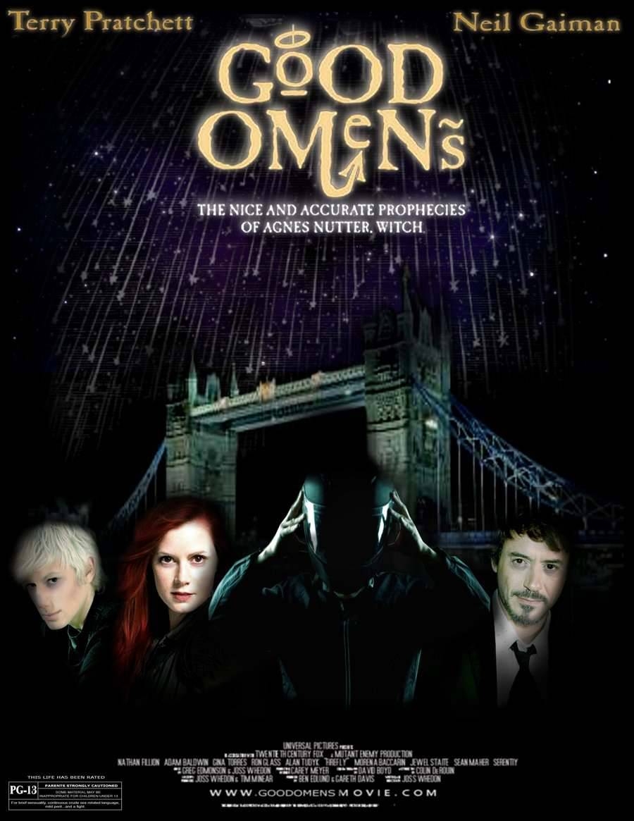 900x1170 Good Omens, Phone