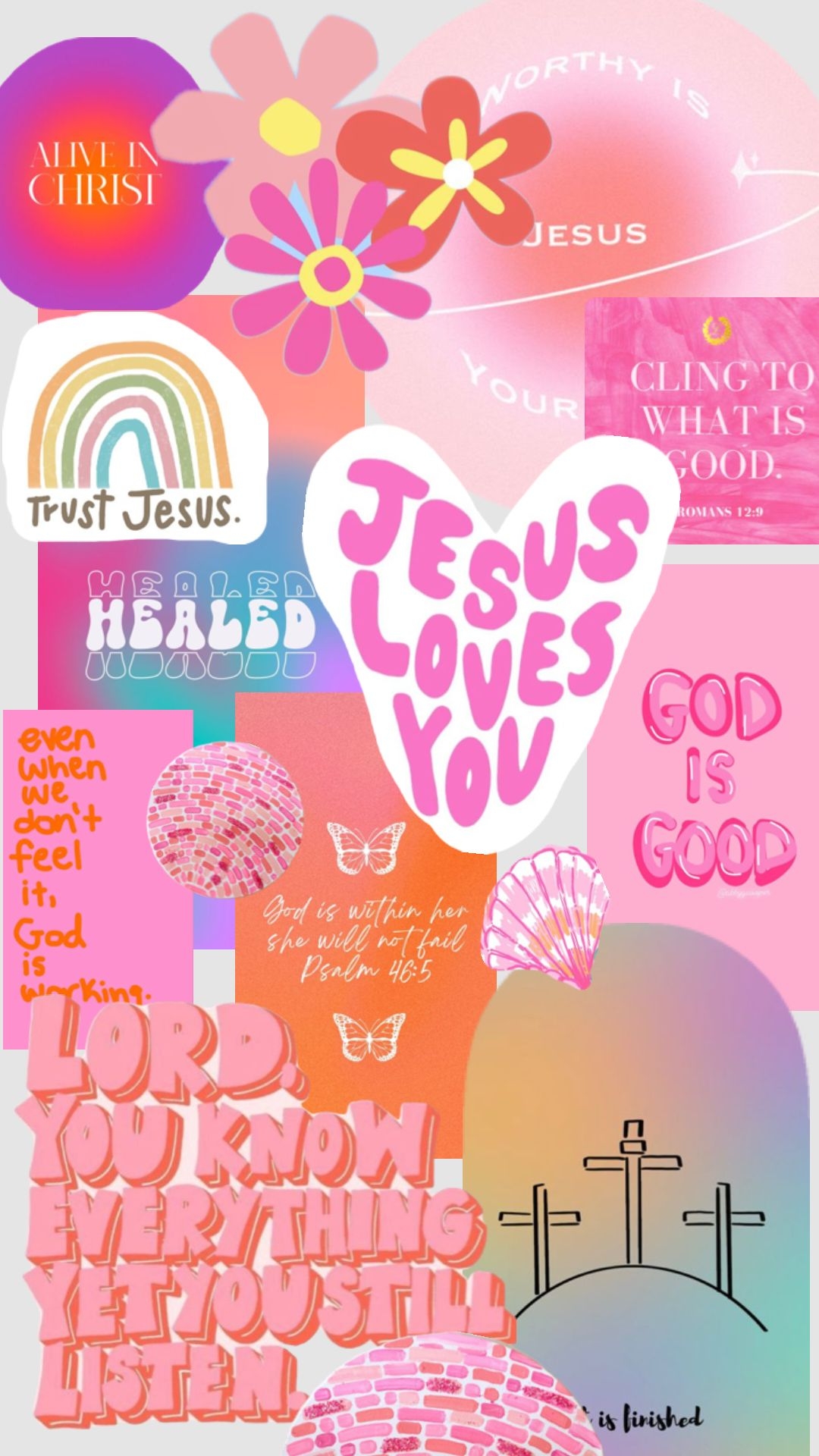 1080x1920 jesus #godlovesyou #bible #preppy #p, Phone