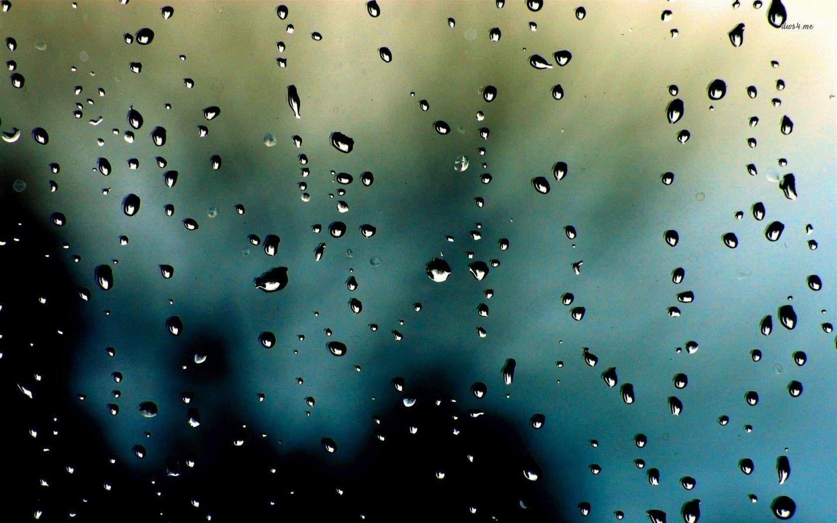 1680x1050 Rain Drops Wallpaper 3D, Desktop