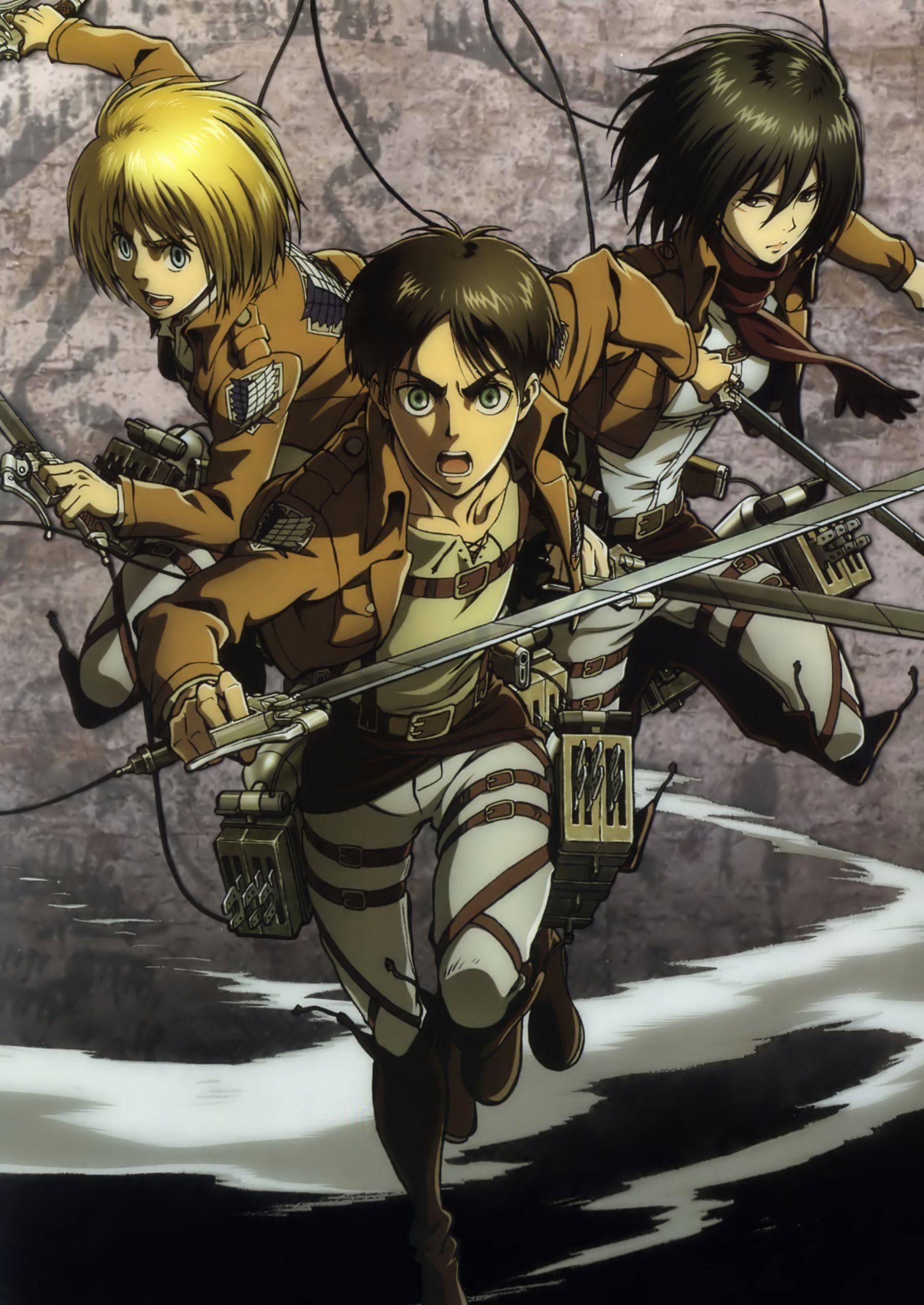 1820x2570 Anime Shingeki no Kyojin Series Armin Arlert Character Eren Yeager, Phone