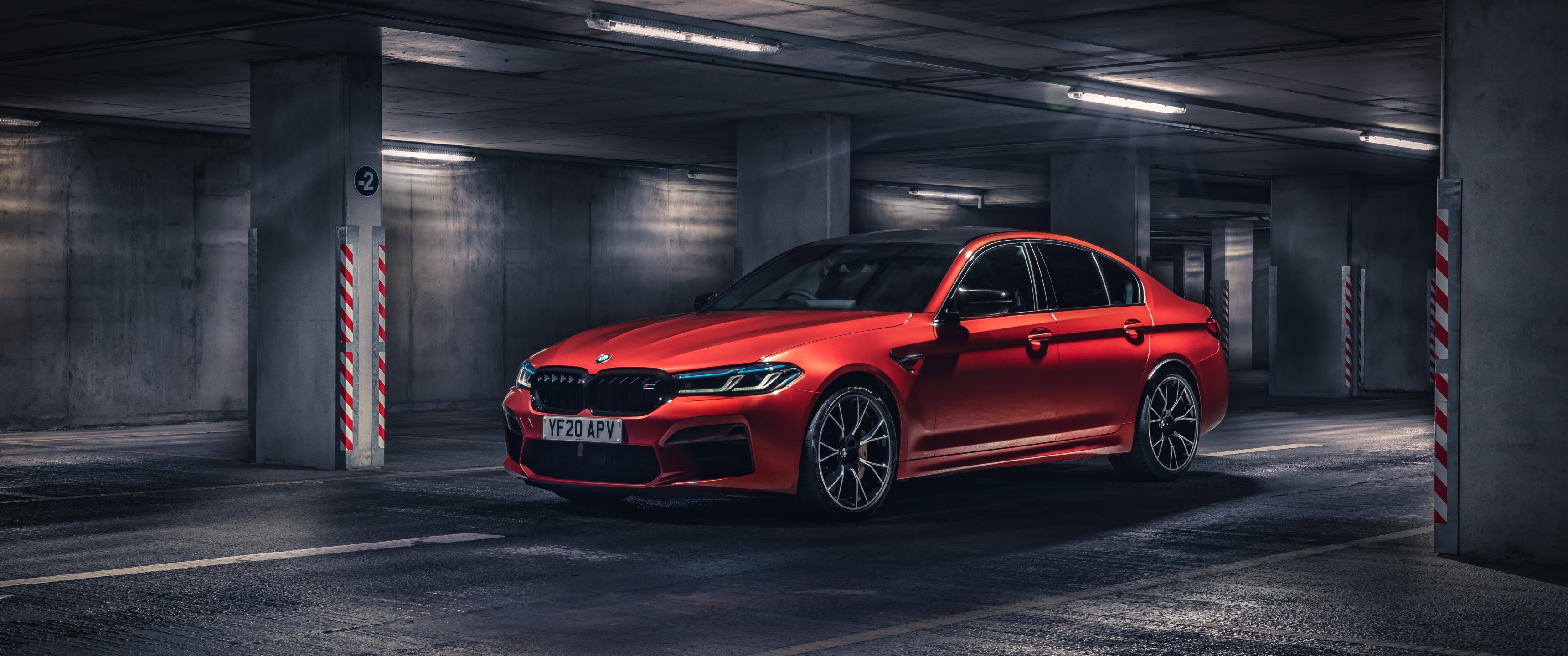 3440x1440 BMW M5 Competition Wallpaper 4K, 5K, Cars, Dual Screen