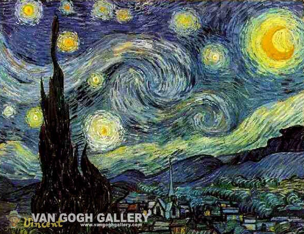 1030x790 Van Gogh Starry Night Desktop Wallpaper. Van Gogh Gallery, Desktop