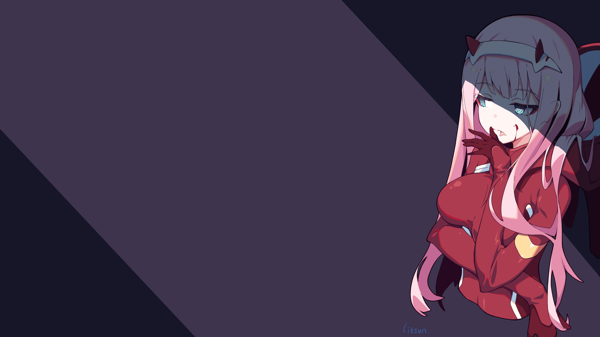 1920x1080 Zero Two (Darling in the FranXX)  Wallpaper, Desktop