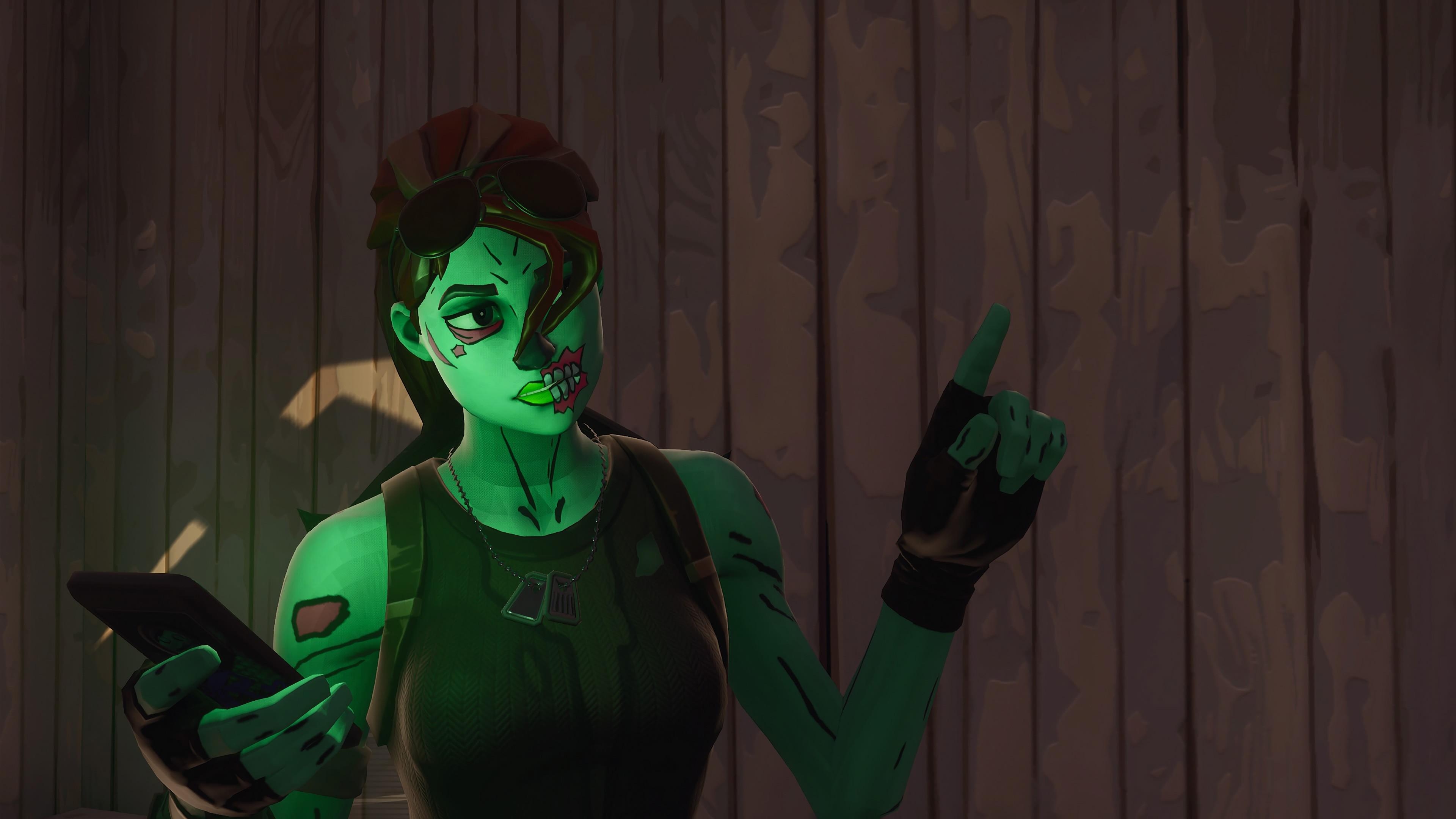 3840x2160 Ghoul Trooper 4K 8K HD Fortnite Battle Royale Wallpaper, Desktop