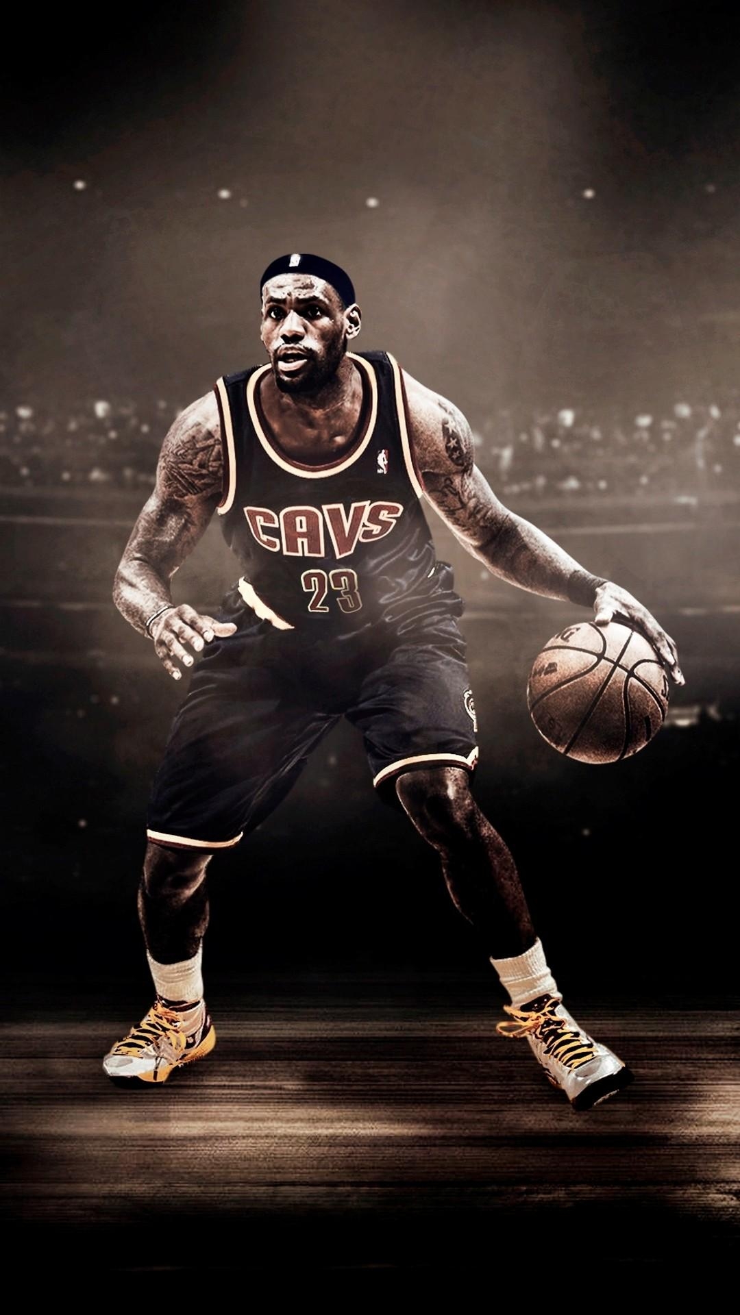 1080x1920 Cleveland Cavaliers LeBron James iPhone Wallpaper 3D iPhone, Phone