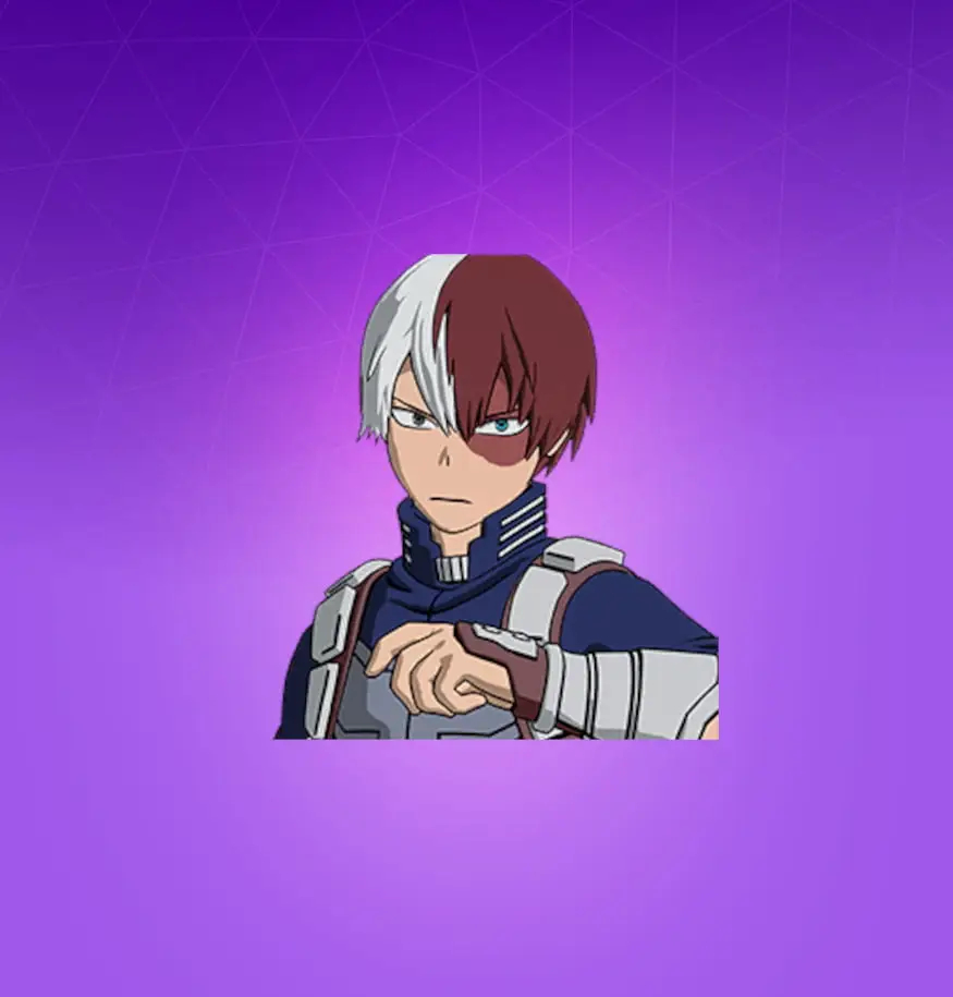 880x920 Shoto Todoroki Fortnite wallpaper, Phone