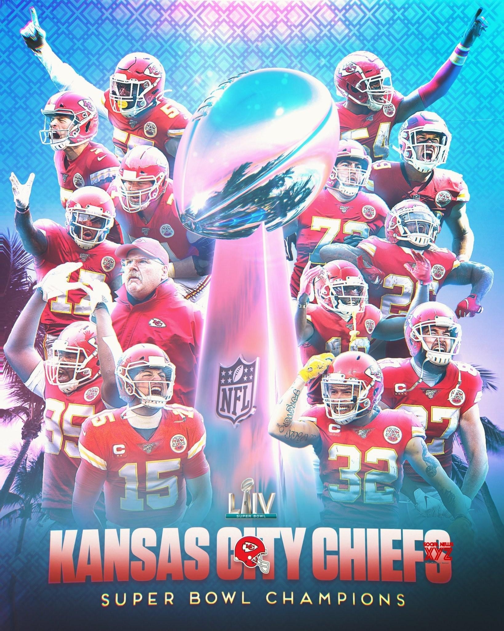 1640x2050 Kansas City Chiefs Super Bowl 54 wallpaper, Phone