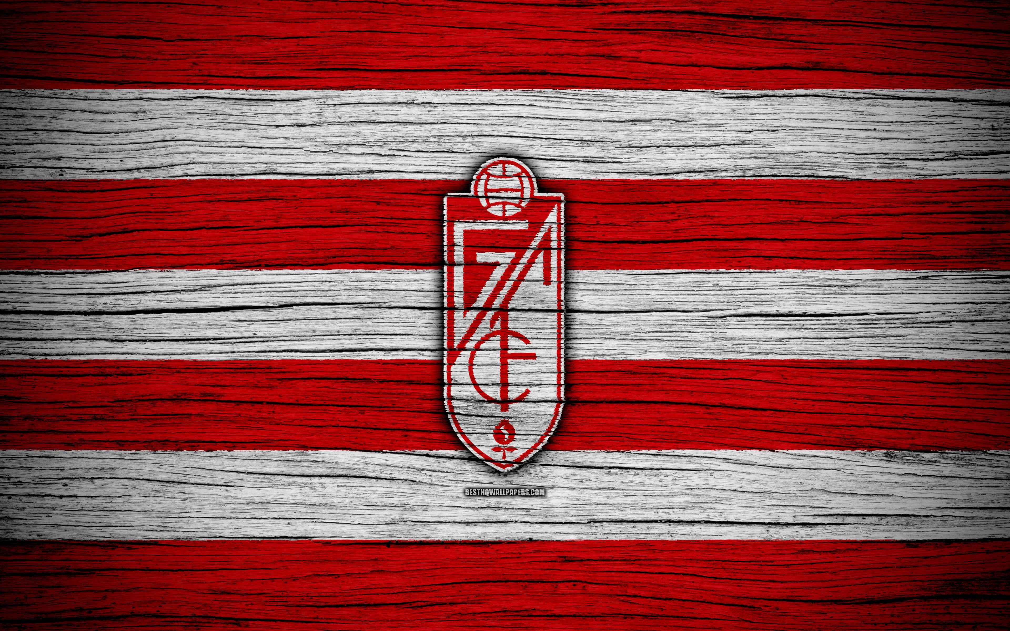 3840x2400 Download wallpaper Granada FC, 4k, Segunda Division, soccer, Desktop